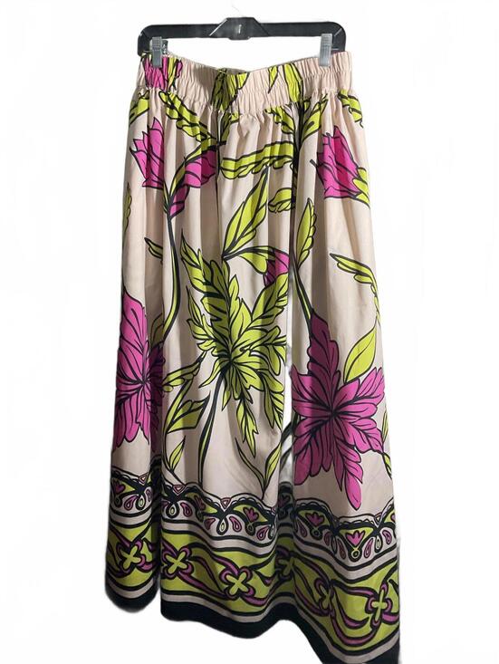 Ashley Stewart Dresses & Skirts - Ashley Stewart Bright Floral Print Maxi Skirt with Elastic Waist 22/24